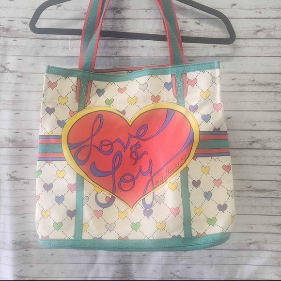 Brighton Love & Joy Canvas Tote Bag - Picture 2 of 6